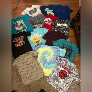 Boys Sz 8 shirt lot